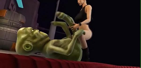  alien fuck big dick 3d hardcore sex